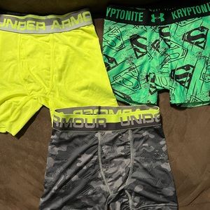 Boys Under Armour Boxerjock Boxer Briefs Small